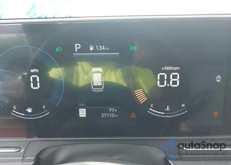 2025 Hyundai Kona Sel из США, поврежденный, VIN KM8HB3AB1SU207597